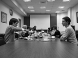 Встреча Ж. И. Алферова с делегациями школ