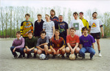 Первый футбольный матч учителей против учеников (2000 год)