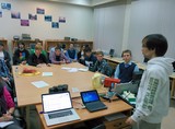 Награждение победителей кружка по экспериментальной физике