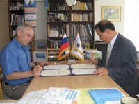 Подписание договора о сотрудничестве между ФТШ и KSA (Южная Корея), 2007 год